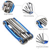 Multifunction 11 In1 Bicycle Repairing Set Bike Bike Repair Tool Kit Wrench Screwdriver Chain Hex Spoke Mountain Cycling Tools