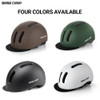 BASE CAMP Urban commuter helmet with cloth hat eaves Folding bicycle helmets Electric power assisted MTB bike cycling parts