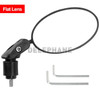 Universal Bicycle Rearview Mirrors Handle Bar End Mirror HD Glass Convex Lens Cycling Rear View Mirrors Electric Bike Scooter