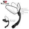 WEST BIKING HD Bicycle Rearview Handlebar Mirror Wide Angle MTB Road Electric Bike Scooter Rear View Mirrors Cycling Accessories WEST BIKING HD Bicycle Rearview Handlebar Mirror Wide Angle MTB Road Electric Bike Scooter Rear View Mirrors Cycling Accessories