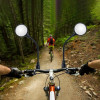 1pc Bicycle Rearview Handlebar Mirrors Mountain Road Bike Bicycle Electric Motorcycle Cycling Rearview Mirror Bicycle Accessory