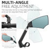 Anti-Glare Bicycle Mirror Handlebar Rear View 360°Rotatable Wide Range Back Sight Reflect Electric Scooter Mirror Bike Accessori