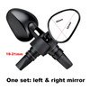 MTB Mirror Bike Rear View Bar End Sight Reflector Adjustable Left Mirror for Electric Scooter Road bike Easydo