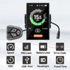 Bafang DPC18 Electric Bike Display with Speedometer USB Charging Port for Mid Drive Motor BBS01B BBS02B BBSHD Speedometer
