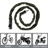Mountain Bike Chain Lock Security Anti-theft Lock 1.2m Extended Portable Electric Scooter Motorcycle MTB Bike Universal Padlock