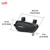 Bicycle Bag Motorcycle Side Bag Bike Frame Front Tube Bag Waterproof Electric Scooter Bag Large Capacity for Bike Accessorie