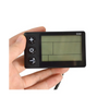 S866 Electric Bike LCD Display E-Bike Electric Scooter Display Meter Control Panel with Waterproof Plug