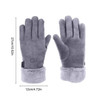 USB Heated Work Gloves Electric Heating Gloves Soft Heated Gloves Liners Rechargeable Gloves For Running Climbing Riding Bike