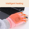 Electric Heating Gloves 360 Degree Heating Rechargeable Heated Gloves Windproof Fingerless for Outdoor Hiking Cycling