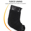 WEST BIKING Windproof Thermal Bar Mittens MTB Road Bicycle Electric Bike Commuter Handlebar Cover Reflective Cycling Gloves