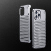 Aluminum Alloy Iphone 13 Pro Max Case Case For Iphone 14 Pro Iphone Case Hollow Heat Dissipation Anti-fall Suitable For Apple