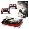 Tsushima Game PS5 disk digital editon decal skin sticker for playstation 5 Console and two Controllers Vinyl stickers