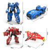 ABS Mini Force Transformation Robot to Car Toys Action Figures Mini Force X Simulation Car Airplane Deformation Mini Agent Toy