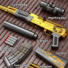 New Product AK47 Toy Gun Manual AKM Pull Bolt Shell Ejection Soft Bullet Gun Children's Outdoor Sports Parent-child Toy Pistol
