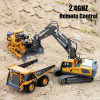 RC Car Children Toys Remote Control Car Toys For Boys Radio Control Excavator Dump Truck Bulldozer