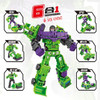 Transformation 6 in 1 Model Defensor Devastator Toys Action Figure Robot Plastic Toys BEST Gift For Education Children