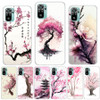 Cherry Blossom Tree Silicon Call Phone Case For Xiaomi Redmi 10 10C 12 12C 9 9C 9A 10A 9T 8A 7A 6A 8 7 6 Pro 10X K40 K30 K20 S2