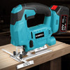 Cordless Jigsaw Electric Jig Saw Portable Multi-Function Woodworking Power Tool Adjustable Woodworking for Makita 18V Battery