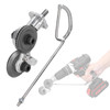 Electric Drill Plate Cutter Attachment Metal Sheet Cutter Nibbler Saw Cutter Free Cutting Tool Nibbler Sheet Metal Cutter