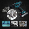 Electric Drill Plate Cutter Attachment Metal Sheet Cutter Nibbler Saw Cutter Free Cutting Tool Nibbler Sheet Metal Cutter