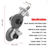 Electric Drill Plate Cutter Attachment Metal Sheet Cutter Nibbler Saw Cutter Free Cutting Tool Nibbler Sheet Metal Cutter