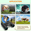 3000X22 50000m Zoom BAK4 HD Telescope Professional Powerful Binoculars Long Range Portable Monocular Low Night Vision Camping