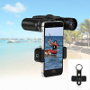 Mini Portable Zoom HD 5000M Telescope Binoculars Powerful 300x25 Folding Long-distance Low Light Night Vision Professional