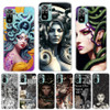 Medusa Greek Mythology Silicon Call Phone Case For Xiaomi Redmi 10 10C 12 12C 9 9C 9A 10A 9T 8A 7A 6A 8 7 6 Pro 10X K40 K30 K20