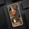 Halloween Fall Art Witch Cat Silicon Call Phone Case For Xiaomi Redmi 10 10C 12 12C 9 9C 9A 10A 9T 8A 7A 6A 8 7 6 Pro 10X K40 K3