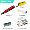 USB Cordless Drill Rotary Tool Woodworking Engraving Pen DIY For Jewelry Metal Glass Wireless Drill Mini Electric Drill 4 Color