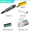 USB Cordless Drill Rotary Tool Woodworking Engraving Pen DIY For Jewelry Metal Glass Wireless Drill Mini Electric Drill 4 Color