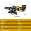 125mm Brushless Angle Grinder 18V M14 10000Rpm 3 Gears Variable For Makita 18V Battery Cordless Electric Impact Grinding Tool