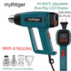 DIY tool heat gun 1pc 220V Using Heat Gun Electric Power Tool Hot Air 2000W Temperature Gun
