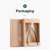 MR.GREEN Cuticle Nippers Innovate Cuticle Scissors Built-In Spring Clippers Trimmer Dead Skin Remover ManicureBeauty Tool