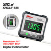 RZ Digital Level Angle Gauge 360° Mini Measuring Digital Inclinometer With Magnetic Base Electronic Universal Bevel Protractor