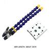 Bench Vise Table Clamp Soldering Station With 5Pc Flexible Arms Soldering Iron Holder Pcb Welding Repair Third Hand Tool