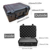 Waterproof Hard Carry Case Bag Tool Kits with Sponge Storage Box Safety Protector Organizer Hardware toolbox Impact Resistant