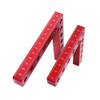 2Pc 90 Degrees L-Shaped Auxiliary Fixture Splicing Board Positioning Panel Fixed Clip Carpenter's Square Ruler Woodworking Tool