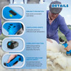 Wireless 6 speed 13 teeth Electric Wool Shears Pet Clipper Machine Goat Horse Hair Scissor Sheep Shearing for Makita 18V Battery