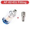 Spray Gun Air Regulator Gauge In-line Oil Water Trap Filter Separator JP/EU/US Adapter Pneumatic Tools For Airbrush