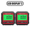 Precision Digital Inclinometer Mini 360 Degree Magnetic Spirit Level Angle Finder Gauge Level Protractor Meter Tilt Measure Tool