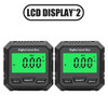 Precision Digital Inclinometer Mini 360 Degree Magnetic Spirit Level Angle Finder Gauge Level Protractor Meter Tilt Measure Tool