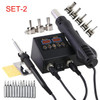 8898 2 in 1 Soldering Station Digital Display Hot Air Gun Welding Rework For Cell-Phone BGA SMD PCB IC Repair Solder Iron Tools