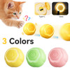 Smart Cat Toys USB Rechargeable Automatic Rolling Balls Electric Self-moving Interactive Pet Toy for Kitten Dog Indoor Playing