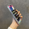 INS Glitter lens film oil painting floral phone case for iphone 13 11 14 12Pro 14pro 13Pro Max shockproof dot diamonds cover