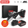 WOSAI 20V Brushless Saw 6 Inch Handheld Pruning Chain Saw Portable Mini Electric Saw Woodworking Cutting Tools MT-Series