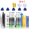 22 in 1 Mobile Phone Repair Tools Pry Opening Screwdriver Set for iPhone Laptop Computer Disassemble Hand Tool Set 14/22/25/26pc