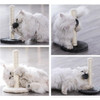Sisal Rope Cat Scraper Scratching Post Kitten Pet Jumping Tower Toy with Ball Cats Sofa Protector Climbing Tree Scratcher Tower