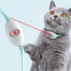 Smart Automatic Cat Toy Laser Teasing Cat Collar Electric USB Charging Kitten Amusing Toys Interactive Training Pet products