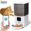 6L Cat Timing Feeder Tuya APP Smart Cat Feeder Pet Dog Food Automatic Dispenser Suitable for Small Cats and Dogs Remote Feeding